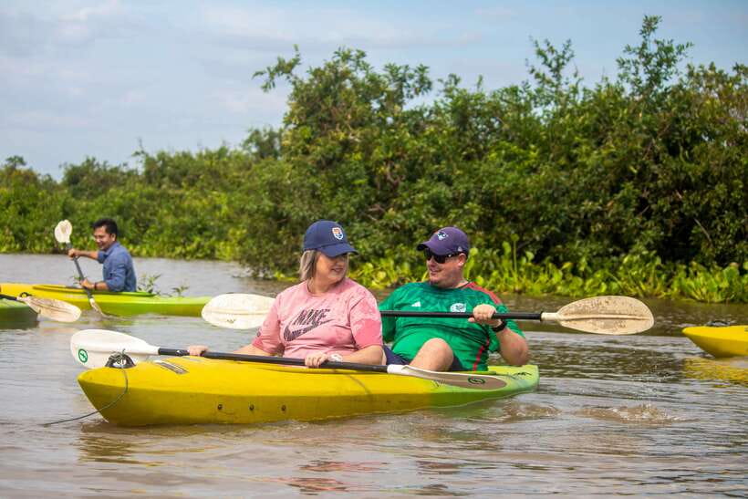 Kayaking & Floating Village in Siem Reap - The return trip to Siem Reap