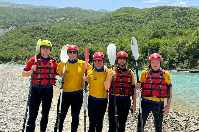 Kayaking in Vjosa River,Albania Kayak Permet,Gjirokaster (ARG) - Equipment, safety, and comfort