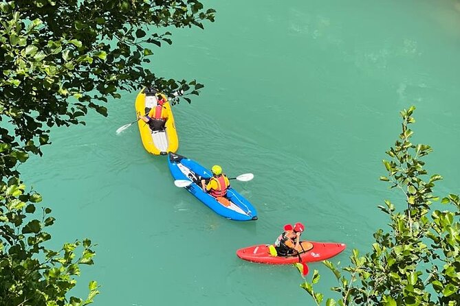 Kayaking in Vjosa River,Albania Kayak Permet,Gjirokaster (ARG) - Hotel transfers and the 5:30 pm schedule