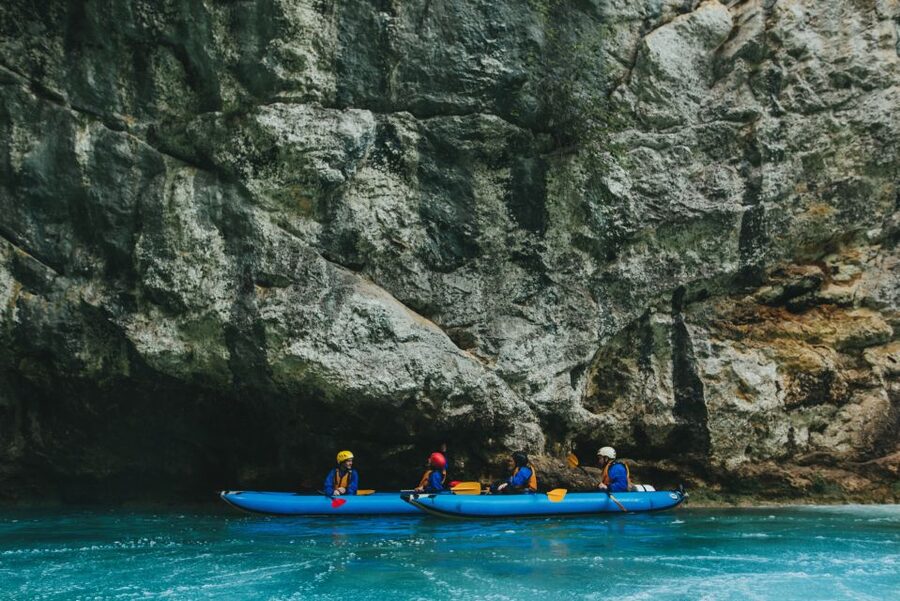 Kayaking Mreznica Waterfalls in Natural Monument - What you wear and what the outfitter supplies