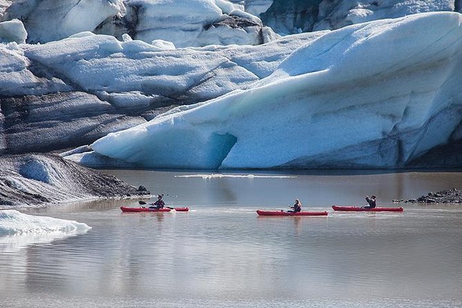Kayaking on the Sólheimajökull Glacier Lagoon - Why Seeing Sólheimajökull From a Kayak Matters