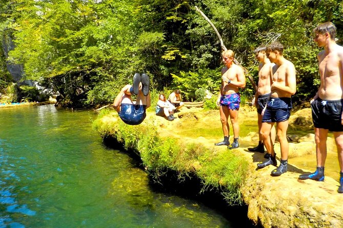 Kayaking on Upper Mreznica River - Slunj, Croatia - The final section brings more action