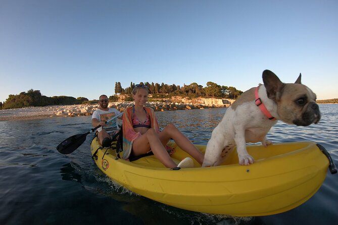 Kayaking to Island Saint Jerolim with snorkeling activitie - Who will enjoy this most