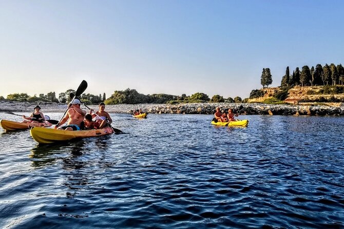 Kayaking to Island Saint Jerolim with snorkeling activitie - Saint Jerolim: snorkeling, GoPro photos, and sea life