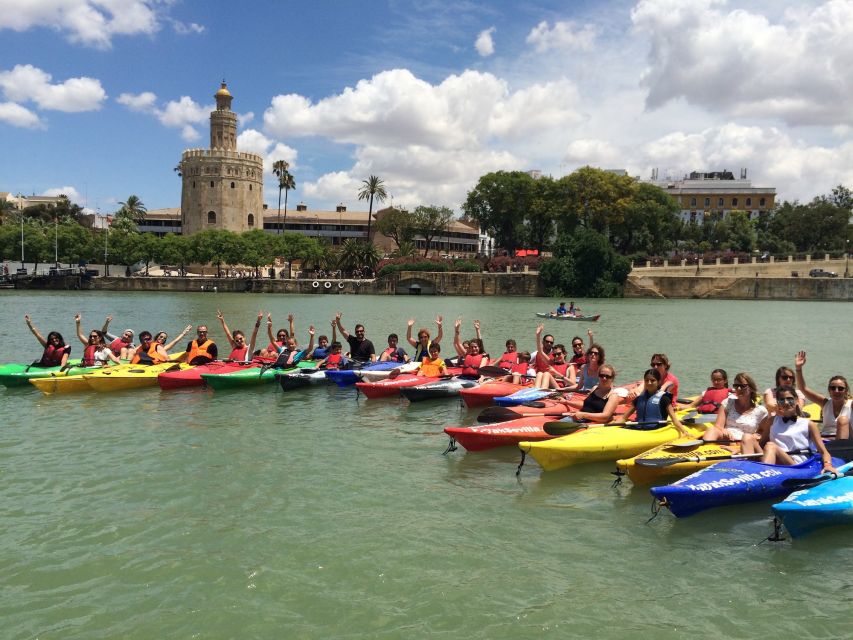 KayakTour or Rental+Premium Gear+QuickIntroCourse+Help - Starting at Kayak Sevilla