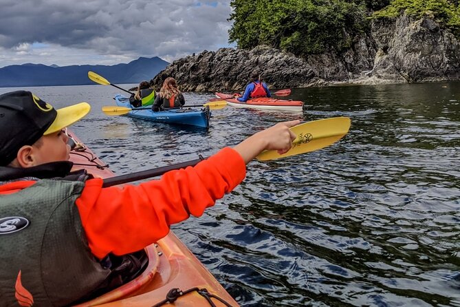 Ketchikan Kayak Eco-Tour - The post-paddle snack is better than a rushed goodbye