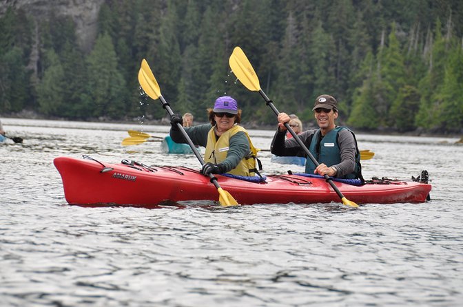 Ketchikan Shore Excursion: Eagle Island Sea Kayaking - Paddling Clover Pass Toward Eagle Island