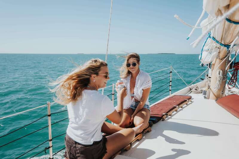 Key West Afternoon Sail, Snorkel, Kayak & Sunset Excursion - Sailing out with room to settle in