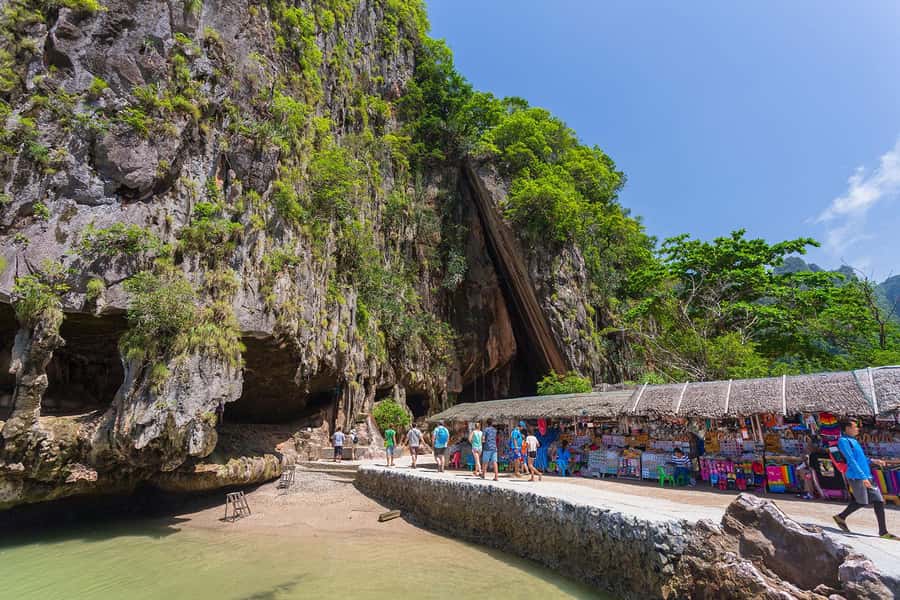 Khao Lak: James Bond Island & Canoeing Tour by Longtail Boat - Sea caves and emerald lagoons at Koh Talu