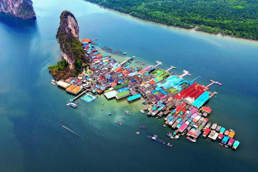 Khaolak: James Bond Island Kayak Tour with Snorkeling &Lunch - Khai Island: the best early chance to swim