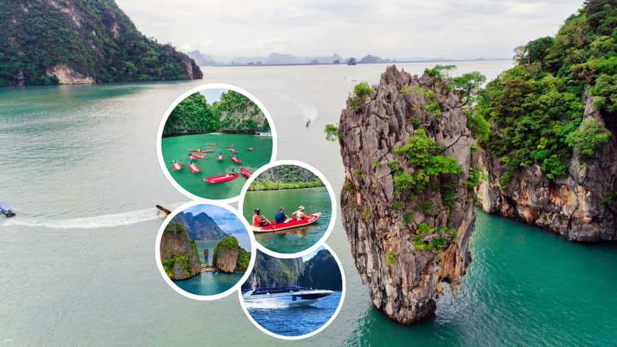 Khaolak: James Bond Island Kayak Tour with Snorkeling &Lunch - James Bond Island: famous, photogenic, and crowded