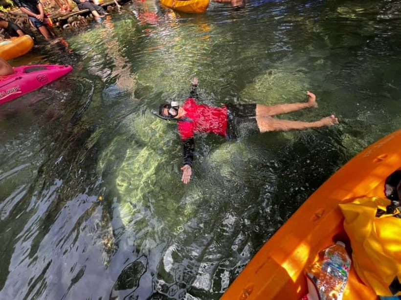 Klong Rud Kayaking with Hotel Transfer - Fruit, water, and the ride back