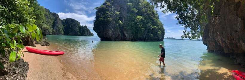 Ko Lanta: Half-Day Kayaking, Talabeng, Sea Cave & Mangrove - A relaxed break with fruit, drinks and lunch