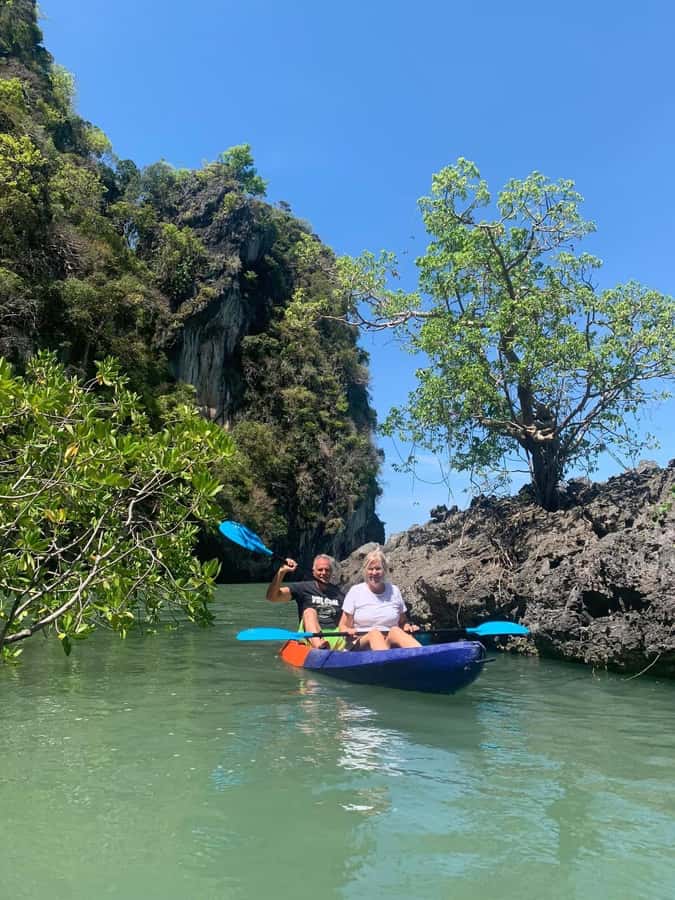 Ko Lanta: Sea Cave Kayaking Adventure Mangrove with Lunch - A beach stop for swimming and a little breathing room