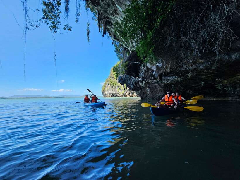 Koh Lanta: Kayaking and Longtail Boat Tour (Half day) - Koh Phee and the skull-shaped rock