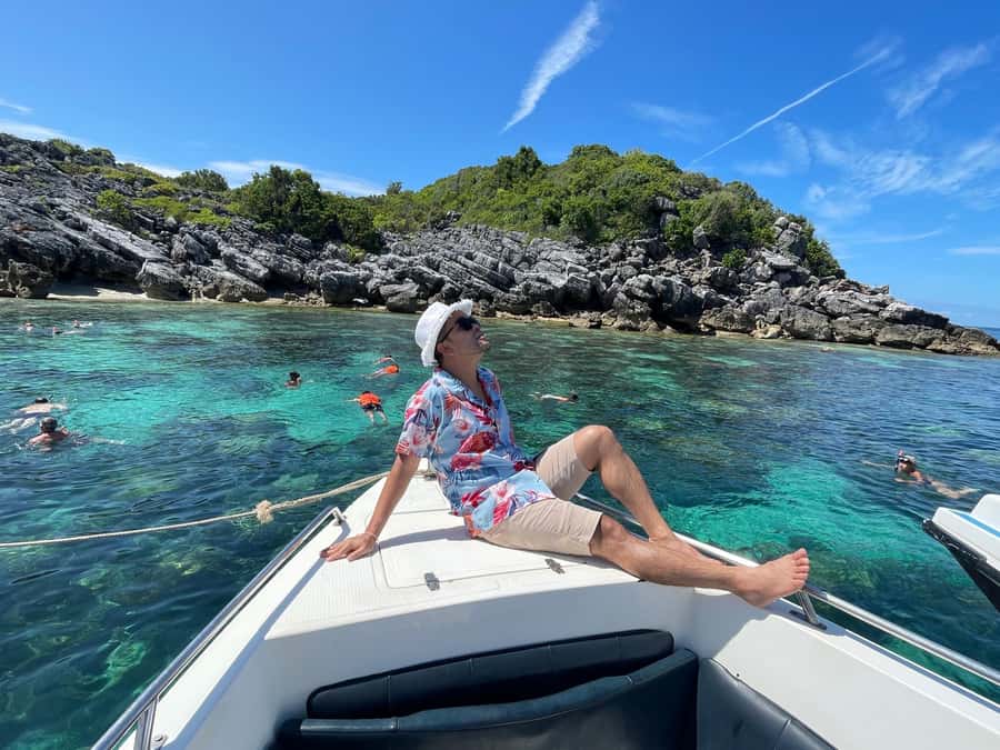 Koh Samui: Angthong Marine Park Speedboat Tour with Kayaking - Koh Wao: snorkeling, swimming, and underwater caves