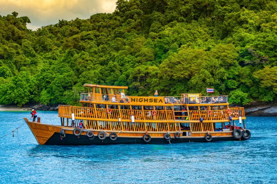 Koh Samui: Mu Ko Ang Thong Park Cruise with Kayaking Option - Koh Mae Ko, snorkeling, and Talay Nai