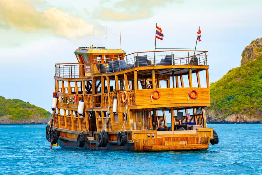 Koh Samui: Mu Ko Ang Thong Park Cruise with Kayaking Option - The Tum Rang kayaking route