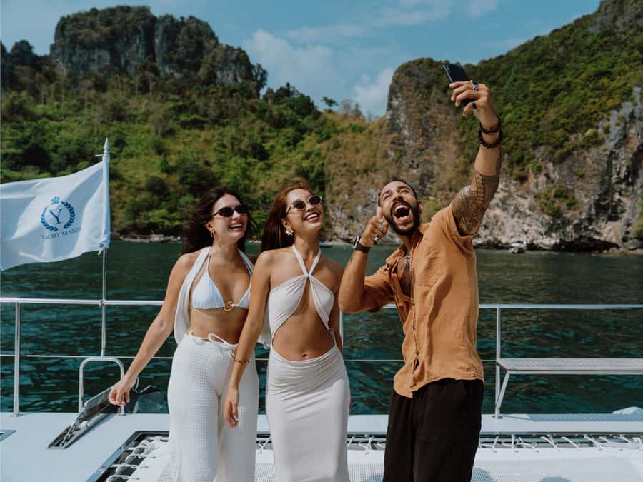 Krabi: 4 Island Premium Yacht with Snorkeling & Clear Kayak - Chicken Island, the postcard stop