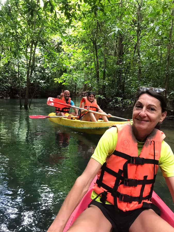 Krabi: Amazon Klong Srakaew Kayaking With Lunch - Kayaking through the emerald canal