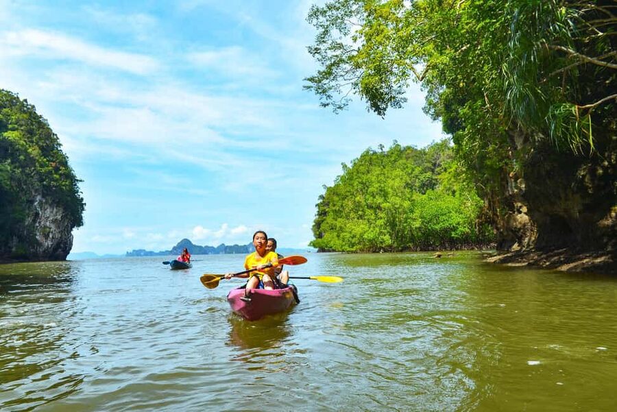 Krabi: Ao Thalane Mangrove Kayaking with Extras - Swimming stops and the value of a pause