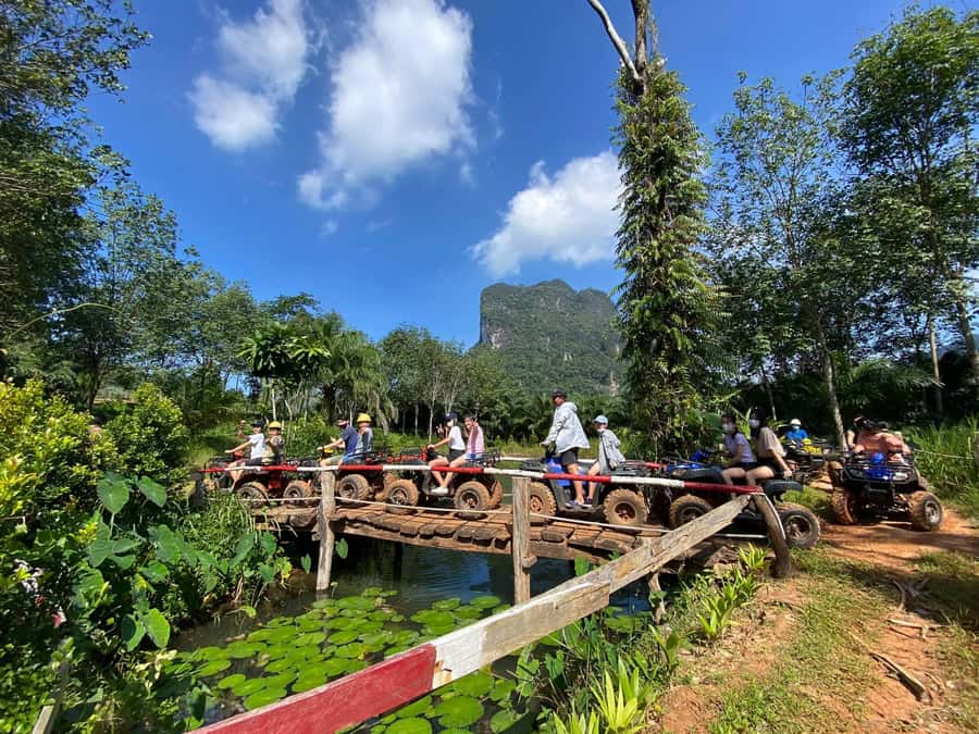 Krabi: ATV Jungle Bash & Kayak Odyssey in Din Daeng Mangrove - Din Daeng Canyon and its green channels