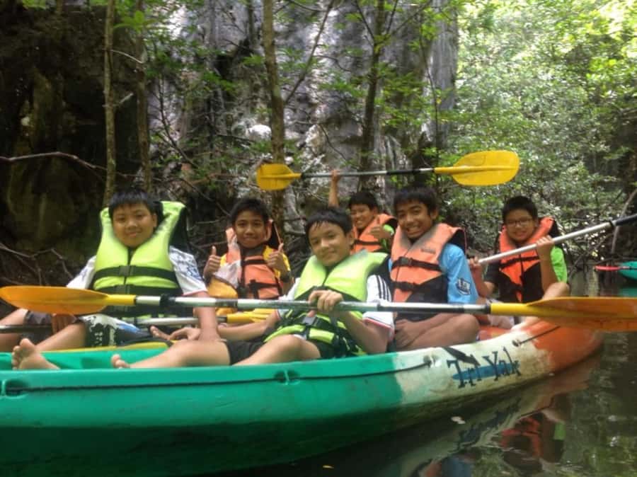Krabi: Early bird kayak through Ao Thalane on private guide - A refreshing swim and a relaxed pace