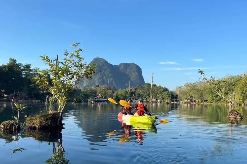 Krabi: Emerald Pool, Hot Springs, and Kayaking Tour - The jungle walk to Emerald Pool
