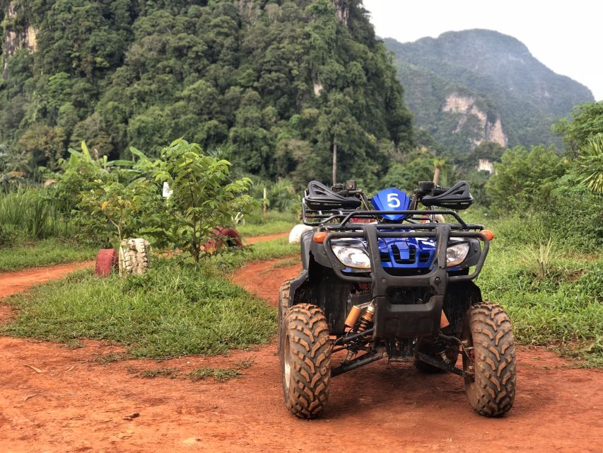 Krabi: Half-Day Blue Lagoon Kayaking at Klong Srakaew & ATV - Swimming, inner tubes, and the blue lagoon