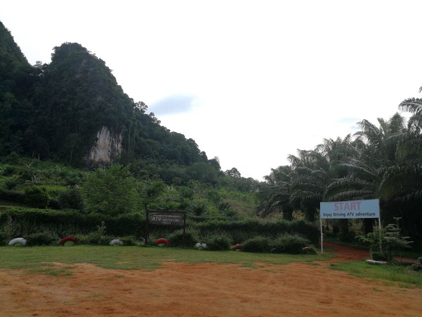 Krabi: Half-Day Blue Lagoon Kayaking at Klong Srakaew & ATV - Sa Kongsi Mountain and the cave stop