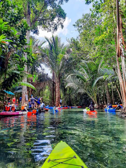 Krabi: Hidden Mirror Lake Kayak, Swim & Easy Nature Activity - Leaving Ao Nang for Mirror Lake