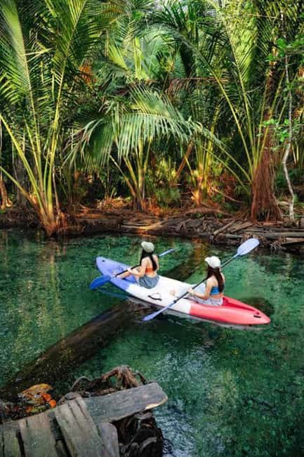 Krabi: Hidden Mirror Lake Kayak, Swim & Easy Nature Activity - Choose an easy ATV ride or Thai oil massage