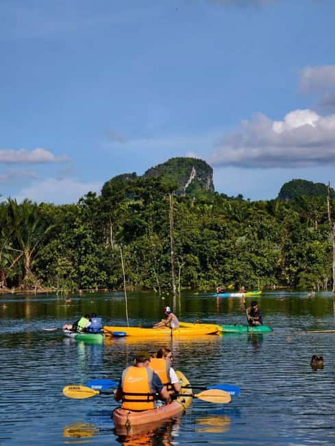 Krabi: Hidden Mirror Lake Kayak, Swim & Easy Nature Activity - What the $31 price really covers