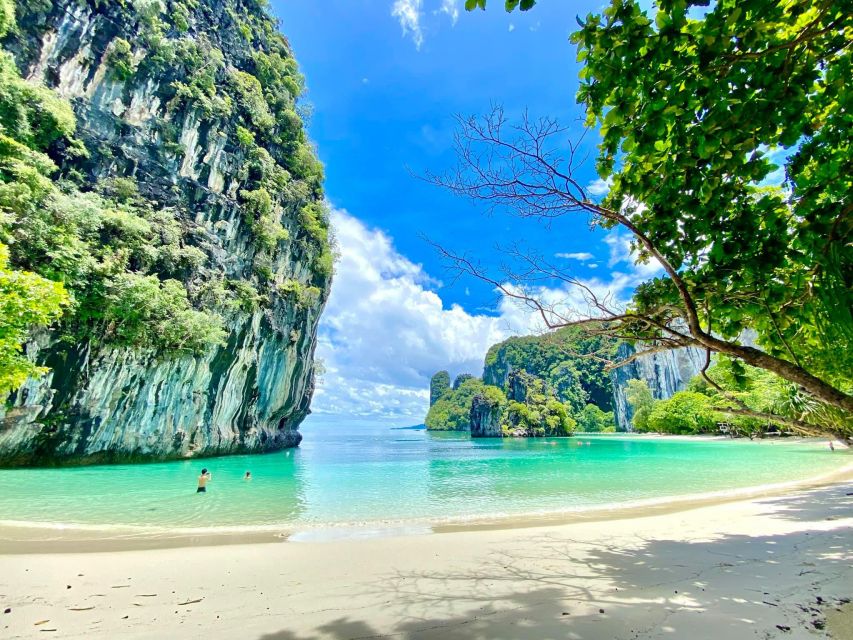 Krabi: Hong Island Tour by Longtail Boat with Kayak Option - Koh Lao Lading and the beach lunch