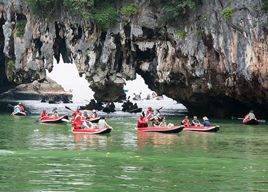 Krabi: James Bond Island Longtail Boat Tour & Canoe Option - Koh Panyee brings lunch to the water