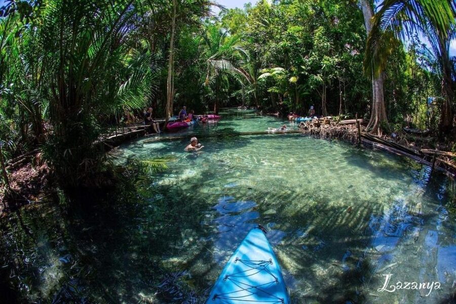 Krabi kayaking and swimming clongrood Tour - The freshwater swim stop