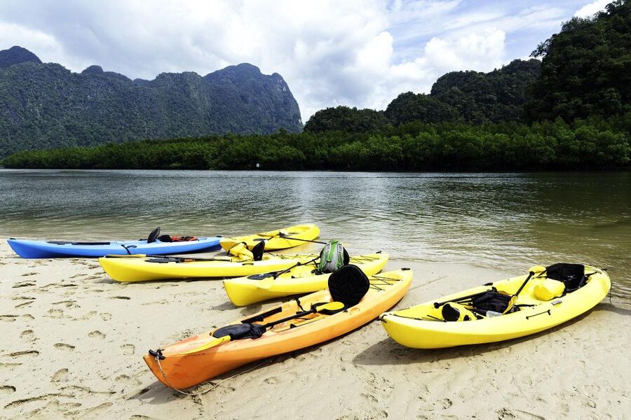 Krabi kayaking Ao thalane - Why Ao Thalane makes a good kayaking setting