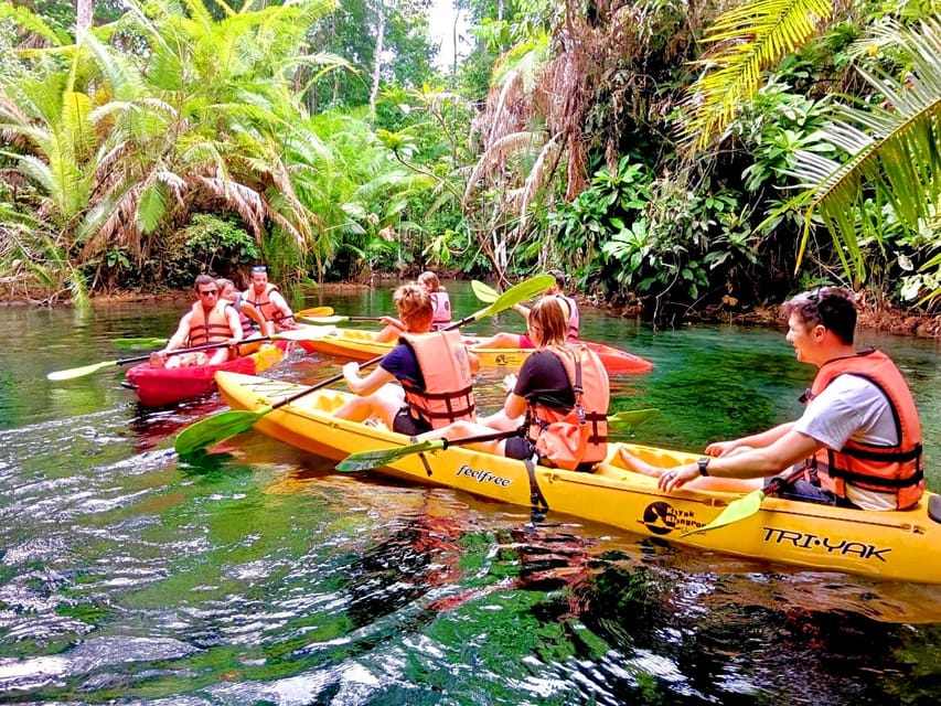 Krabi: Kayaking, Crystal Lagoon, and Fish Spa in Klong Root - What to bring for a comfortable half-day