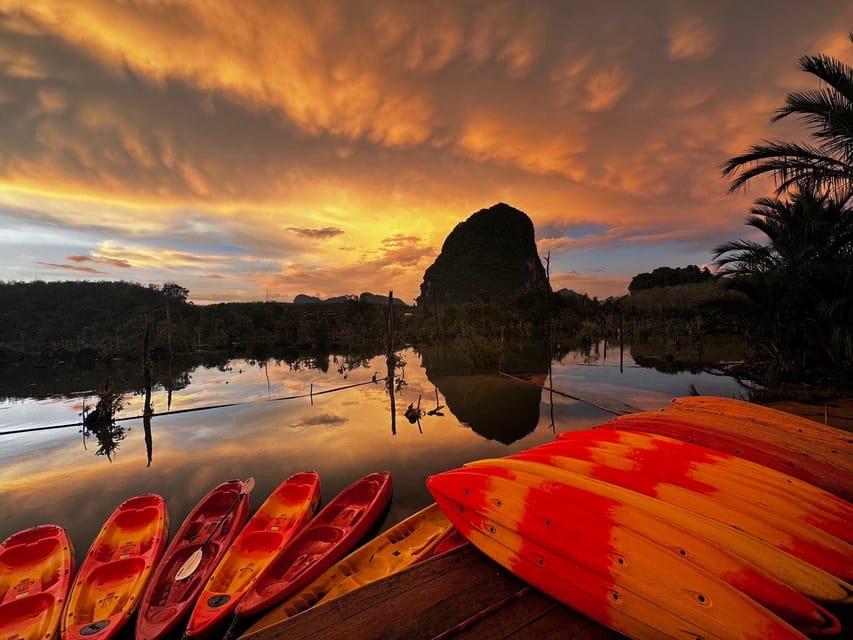 Krabi: Kayaking, Crystal Lagoon, and Fish Spa in Klong Root - Swimming in the spring-fed forest lagoon