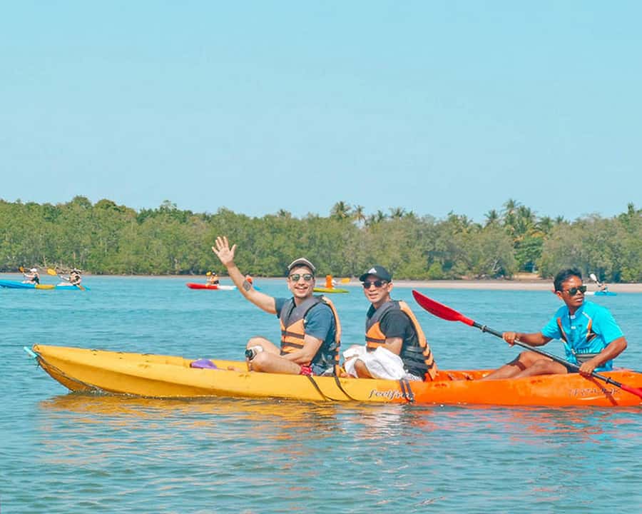 Krabi: Kayaking in Ao Thalane Bay Beautiful Mangrove Forest - How hard is the six-kilometer route?