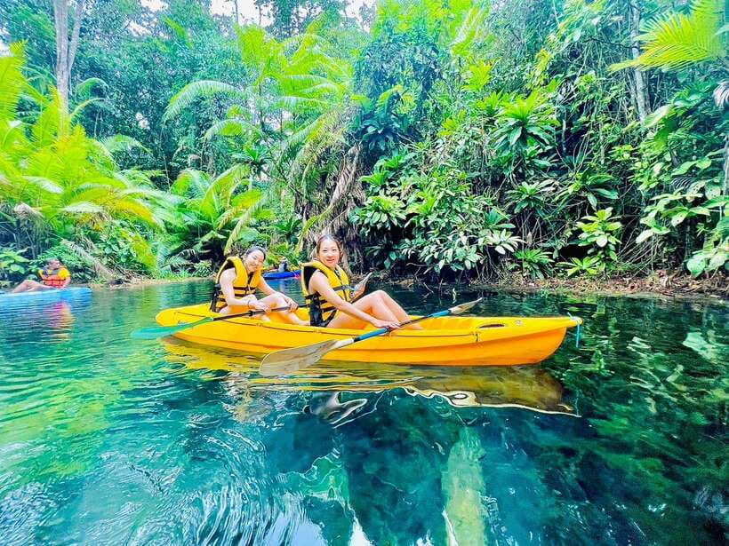 Krabi: Klong Root (Crystal lake) Kayaking tour - Klong Root is about calm water, not heroic paddling