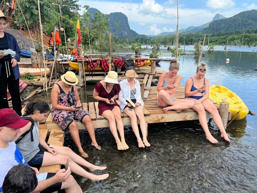 Krabi: Klong Root Kayaking Viewpoint,Fish Feeding and more - The pineapple farm and rubber plantation choices
