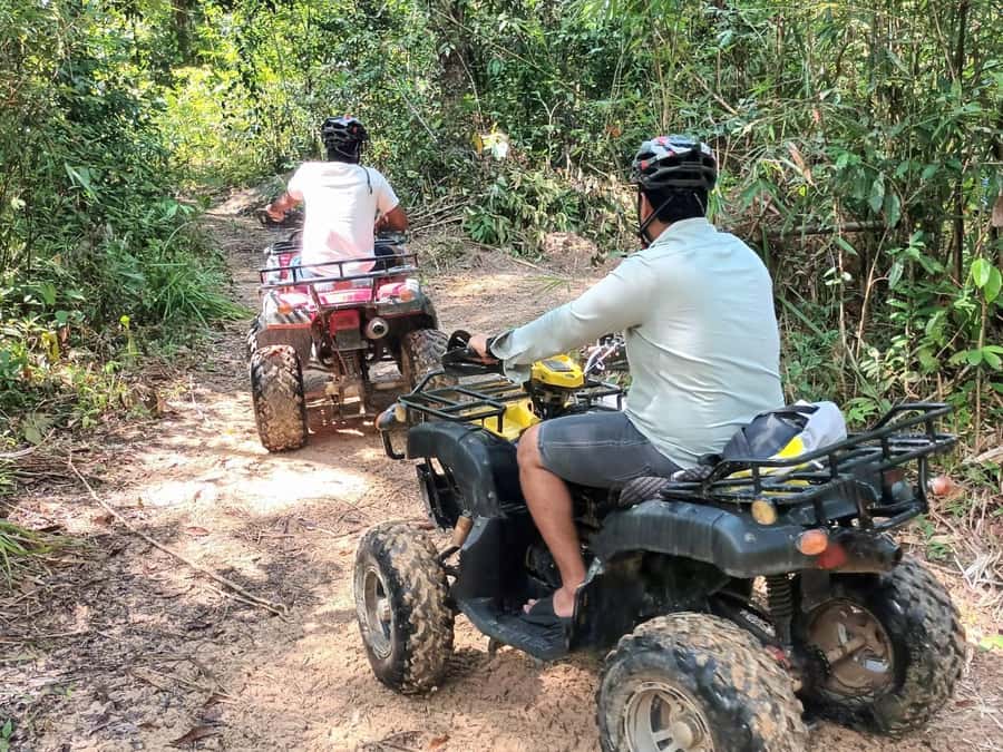 Krabi : Krabi kayak & ATV Jungle adventure (group of 10 max) - Timing, group size, and physical demands
