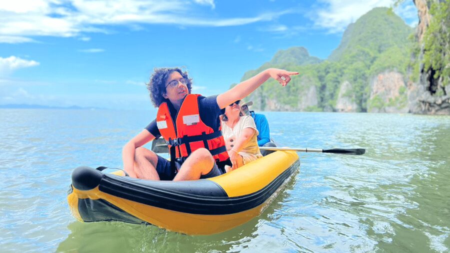 Krabi: Premium James Bond Island Speedboat & Canoe Trip - Ton Mai Yai and the final swim