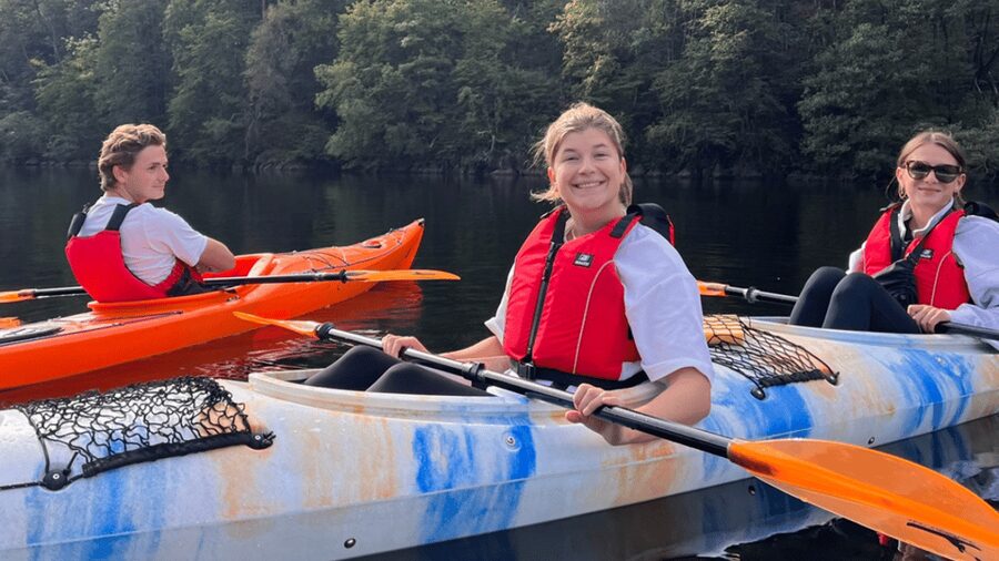 Kristiansand: River Kayaking Adventure - The possible cave stop