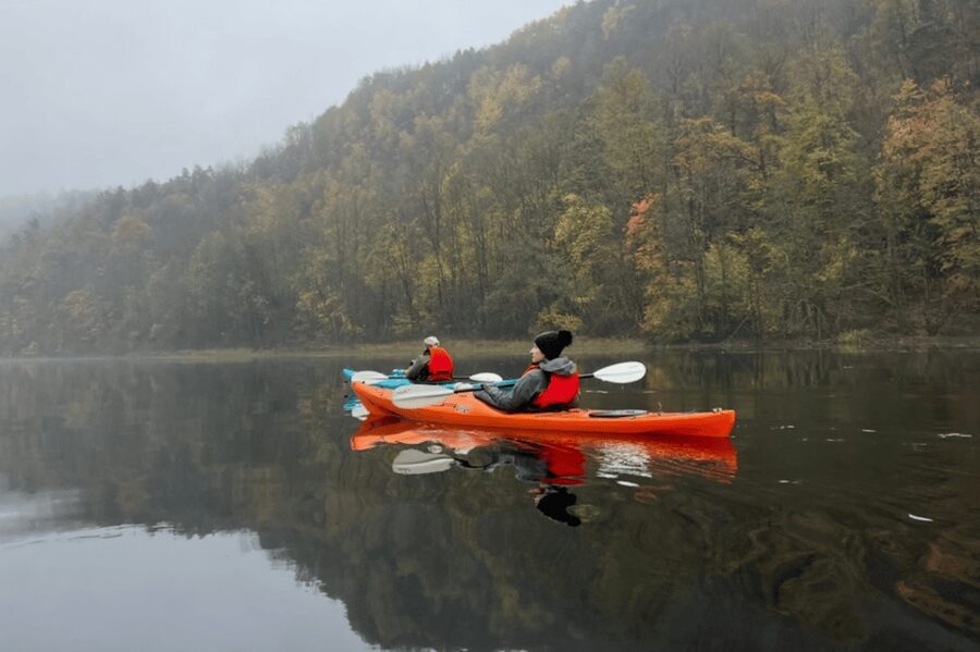Kristiansand: River Kayaking Adventure - Ending at Kjøita instead of the port