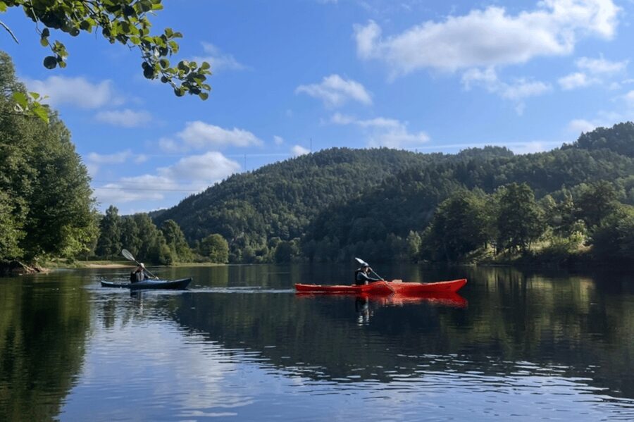 Kristiansand: River Kayaking Adventure - The first paddle follows the Otra downstream