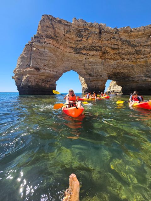 Lagoa: Benagil Cave and Marinha Beach Guided Kayaking Tour - Key Points to Know Before You Book