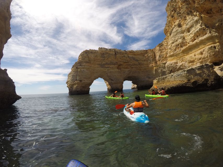 Lagoa: Benagil Caves Kayaking Tour - Paddling along the Algarve cliffs