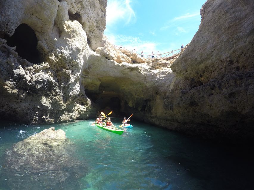 Lagoa: Benagil Caves Kayaking Tour - Why returning to Praia da Marinha adds value